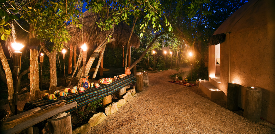 El temzacal y el tour de los sentidos, que permiten conectar con la naturaleza, son emblemáticos del resort. Fotos: Cortesía