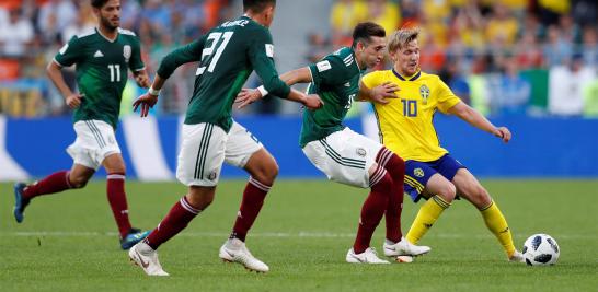 El Tricolor inició dubitativo, desconcertado, irreconocible, nada que ver con lo mostrado en los pasados encuentros frente a un conjunto escandinavo que se plantó con autoridad.