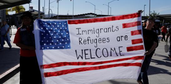 Trump tuiteó el sábado que los migrantes en la frontera debían permanecer en México hasta que sus solicitudes de asilo fueran aprobadas individualmente en tribunales. Pero el gobierno entrante de México negó que hubieran llegado a un acuerdo. (Reuters)