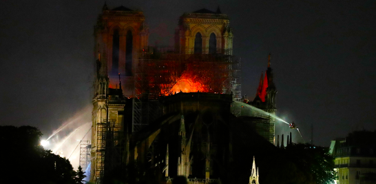 France Notre Dame Fire