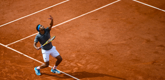 El francés Jo-Wilfried Tsonga