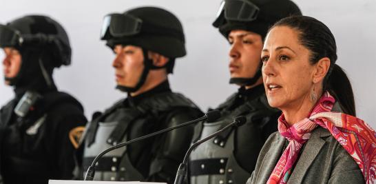 Ambas corporaciones reforzarán la estrategia de seguridad en la CDMX, “se acaba con la represión y se fortalece la seguridad pública y apoyo a la ciudadanía, con legalidad y protección de derechos humanos”, expuso la jefa de Gobierno.