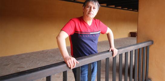 Raúl Durón, director del Museo de los Altos de Chiapas. Foto EE: J. Francisco de Anda Corral.