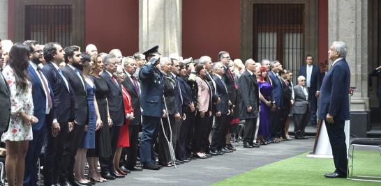 Primer Informe de Gobierno de Andrés Manuel López Obrador. Foto: Notimex