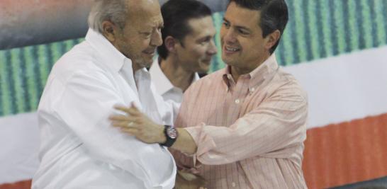 Peña Nieto y Romero Deschamps.