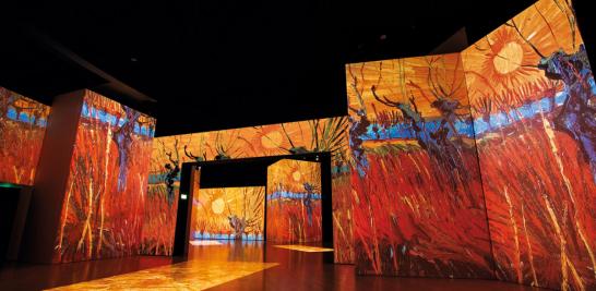 La plaza del Monumento a la Madre será el espacio público donde se instalará una nave de 1,500 metros cuadrados para la exposición digital multisensorial Van Gogh Alive The Experience. Foto: Cortesía 