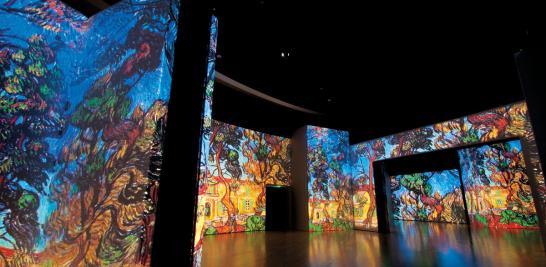 La plaza del Monumento a la Madre será el espacio público donde se instalará una nave de 1,500 metros cuadrados para la exposición digital multisensorial Van Gogh Alive The Experience. Foto: Cortesía 