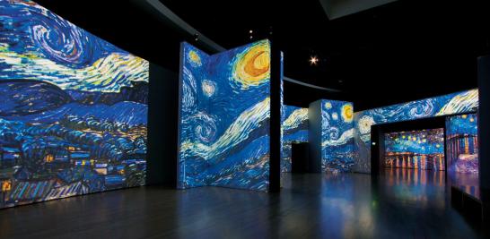 La plaza del Monumento a la Madre será el espacio público donde se instalará una nave de 1,500 metros cuadrados para la exposición digital multisensorial Van Gogh Alive The Experience. Foto: Cortesía 