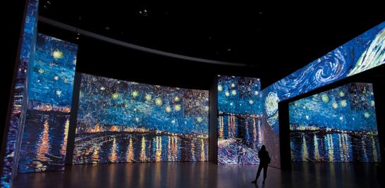 La plaza del Monumento a la Madre será el espacio público donde se instalará una nave de 1,500 metros cuadrados para la exposición digital multisensorial Van Gogh Alive The Experience. Foto: Cortesía 