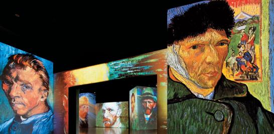 La plaza del Monumento a la Madre será el espacio público donde se instalará una nave de 1,500 metros cuadrados para la exposición digital multisensorial Van Gogh Alive The Experience. Foto: Cortesía 