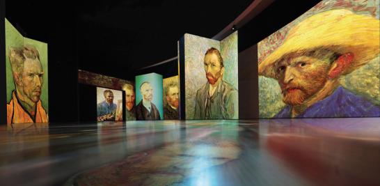 La plaza del Monumento a la Madre será el espacio público donde se instalará una nave de 1,500 metros cuadrados para la exposición digital multisensorial Van Gogh Alive The Experience. Foto: Cortesía 