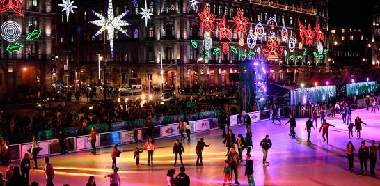 “Ecologísima” es una pista de hielo sintético que replica al real, pero esta es libre de generación de emisiones de dióxido de carbono (CO2) o partículas.