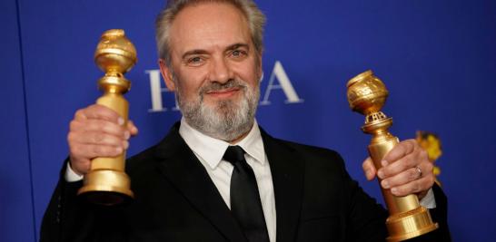 Sam Mendes ganó el Globo de Oro como Mejor director, por la película 1917. Foto: Reuters