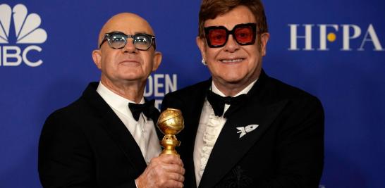 El Globo de Oro a Mejor canción original - película fue para “I’m Gonna Love Me Again”, de la película Rocketman, compuesta por Elton John y Bernie Taupin. Foto: Reuters