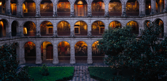 Antiguo Colegio de San Ildefonso.