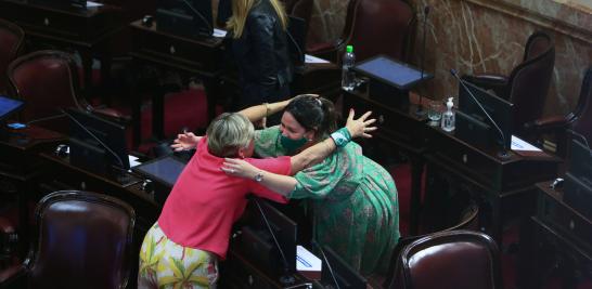 Senate debates abortion bill in Buenos Aires