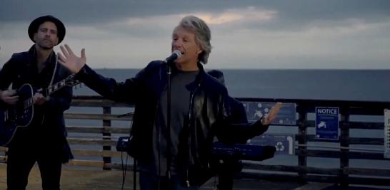 Bon Jovi se presentó en el programa especial Celebrating America. Foto: Reuters