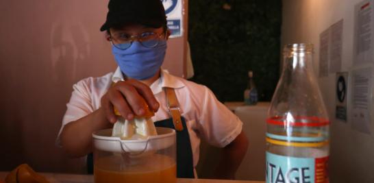 La cafetería "El sueño de Frida" da empleo a 10 personas con síndrome de Down. Foto: Rosario Servin