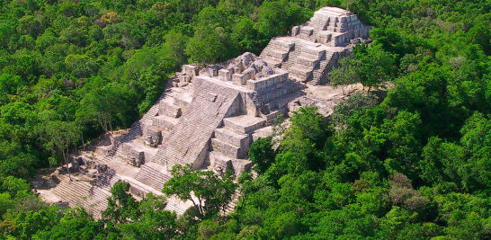 Calakmul. Foto EE: Cortesía INAH