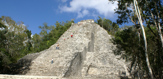 Zona arqueológica de Coba, Quintana Roo. Foto EE: Cortesía INAH