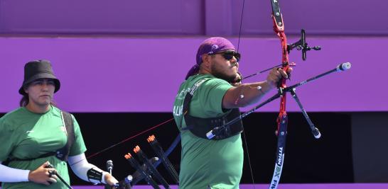 Luis Álvarez durante la competencia. Foto: Reuters