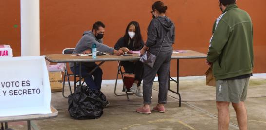 Durante este ejercicio se implementan los protocolos sanitarios  para evitar la propagación de la Covid-19. Foto EE: Eric Lugo