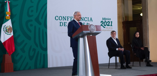 Conferencia mañanera del 2 de septiembre de 2021. Foto EE: Cortesía