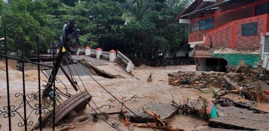 El huracán Nora dejó fuertes afectaciones en el estado de Jalisco. Foto: Reuters