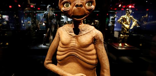 E.T., uno de los extraterrestres más famosos del cine. Foto: Reuters.