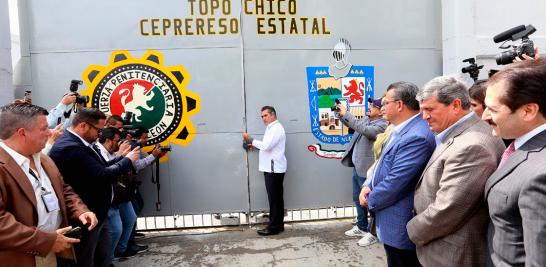 El 30 de septiembre de 2019, el gobernador de Nuevo León, Jaime Rodríguez Calderón, encabezó el cierre del penal de Topo Chico. Foto EE: Cortesía Gobierno de Nuevo León