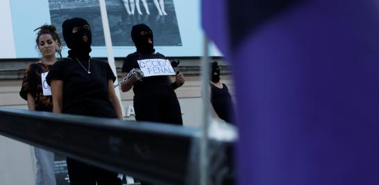 Movilizaciones por el Día de Acción Global por el Aborto Legal. Madrid, España. Foto: Reuters