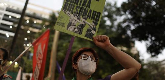 Movilizaciones por el Día de Acción Global por el Aborto Legal. Sao Paulo, Brasil. Foto: Reuters