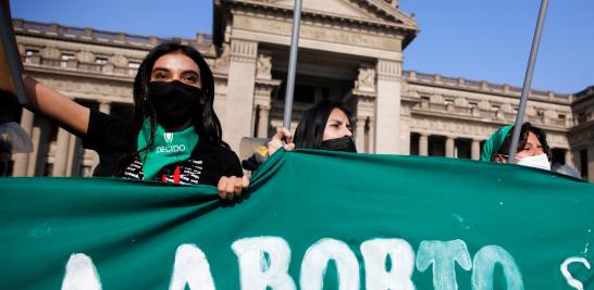 Movilizaciones por el Día de Acción Global por el Aborto Legal. Lima, Perú. Foto: Reuters