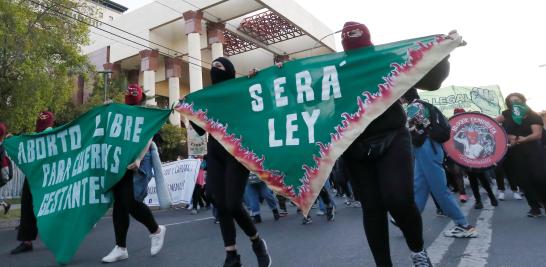 Movilizaciones por el Día de Acción Global por el Aborto Legal. Valparaíso, Chile. Foto: Reuters