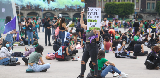 Movilizaciones por el Día de Acción Global por el Aborto Legal. Ciudad de México, México. Foto EE: Eric Lugo