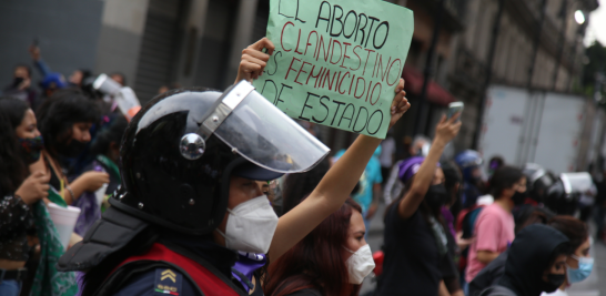 Movilizaciones por el Día de Acción Global por el Aborto Legal. Ciudad de México, México. Foto EE: Eric Lugo