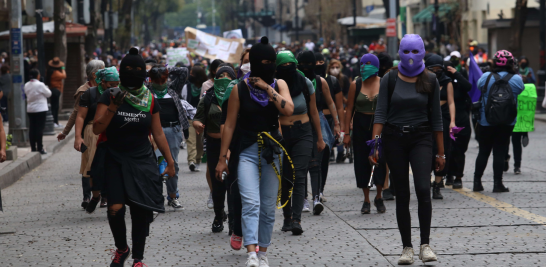 Movilizaciones por el Día de Acción Global por el Aborto Legal. Ciudad de México, México. Foto EE: Rosario Servin