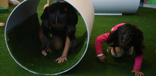 Niñas, niños y adultos podrán jugar al rol de cuidadores de perros y gatos, además de ponerse en cuatro patas para experimentar las habilidades y necesidades de sus mascotas. Foto EE: Eric Lugo