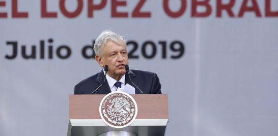 Primer Informe de Actividades del presidente Andrés Manuel López Obrador en 2019. Foto EE: Hugo Salazar.