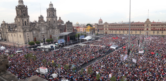 Primer Informe de Actividades del presidente Andrés Manuel López Obrador en 2019. Foto EE: Hugo Salazar.