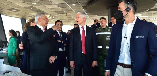 El Aeropuerto Internacional Felipe Ángeles servirá simultáneamente con el AICM y con la terminal aérea de Toluca, en el Estado de México. Foto: Presidencia.