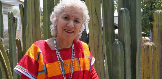 Ana Laura Delgado, fundadora y directora de Ediciones El Naranjo. Foto EE: Rosario Servin.