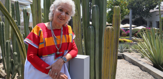 Ana Laura Delgado, fundadora y directora de Ediciones El Naranjo. Foto EE: Rosario Servin.