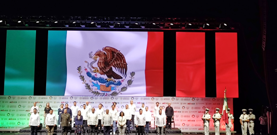 La inauguración del Tianguis Turístico 2022. Foto: Patricia Ortega.