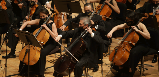 La Orquesta Sinfónica de Minería regresó al escenario de la Sala Nezahualcóyotl durante su Temporada de Verano 2022. Foto EE: Eric Lugo