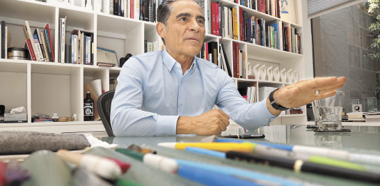 Felipe Leal, presidente del Seminario de Cultura Mexicana. Foto EE: Hugo Salazar