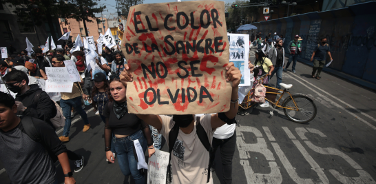 Según datos del secretario de Gobierno de la Ciudad de México, Martí Batres, se registró la presencia de 4,000 personas en el Zócalo capitalino con motivo de esta conmemoración. Foto EE: Eric Lugo