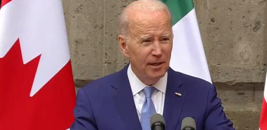 Joe Biden, presidente de Estados Unidos. Foto EE: Especial / Captura de video