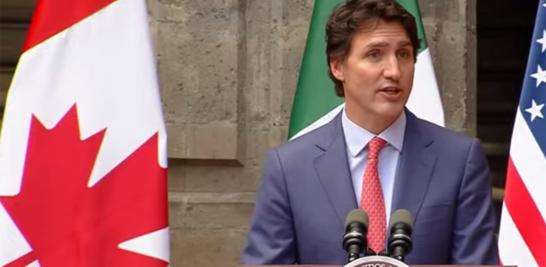 Justin Trudeau, primer ministro de Canadá. Foto EE: Especial / Captura de video