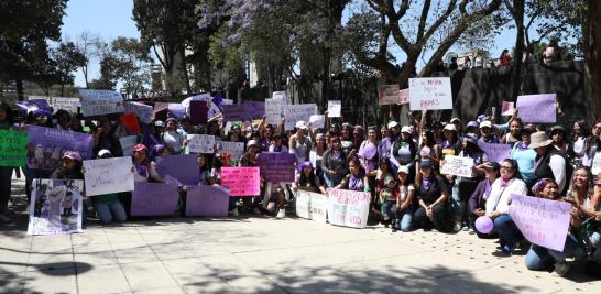 Marcha del 8M en la Ciudad de México. Foto EE: Rosario Servin